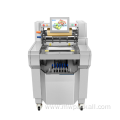 Tray Sealing Cling Film Map Packaging Machine/ automatic plastic stretch film food cling wrapping machine